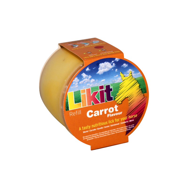 Likit - Carrot stone treat for horses 650 g