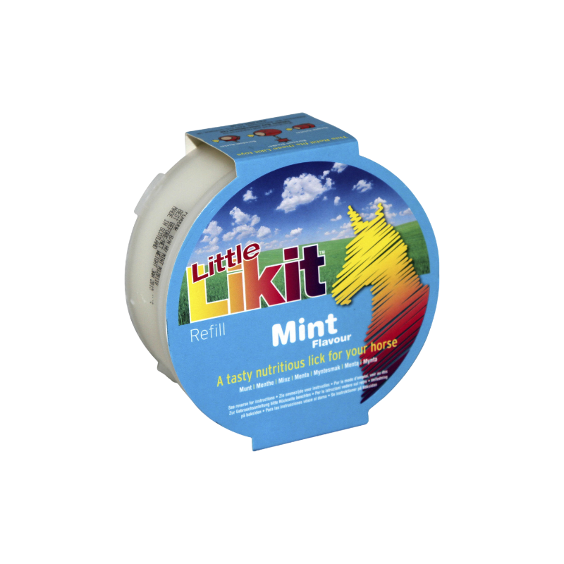 Likit - Friandise pour chevaux pierre menthe 250 g