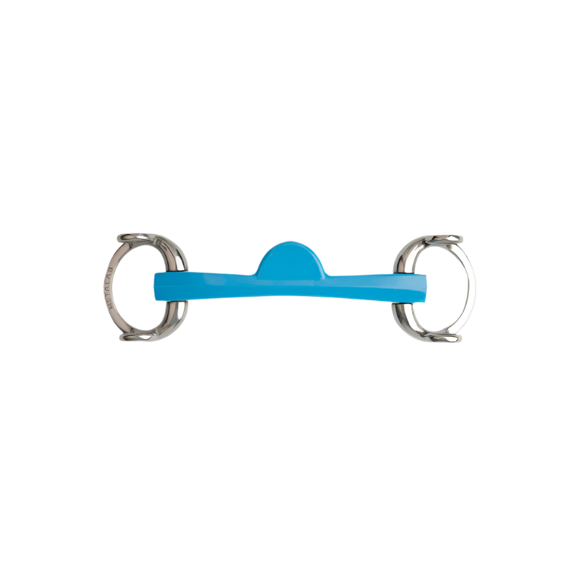 Metalab - Mors releveur Flexi droit demi-lune bleu