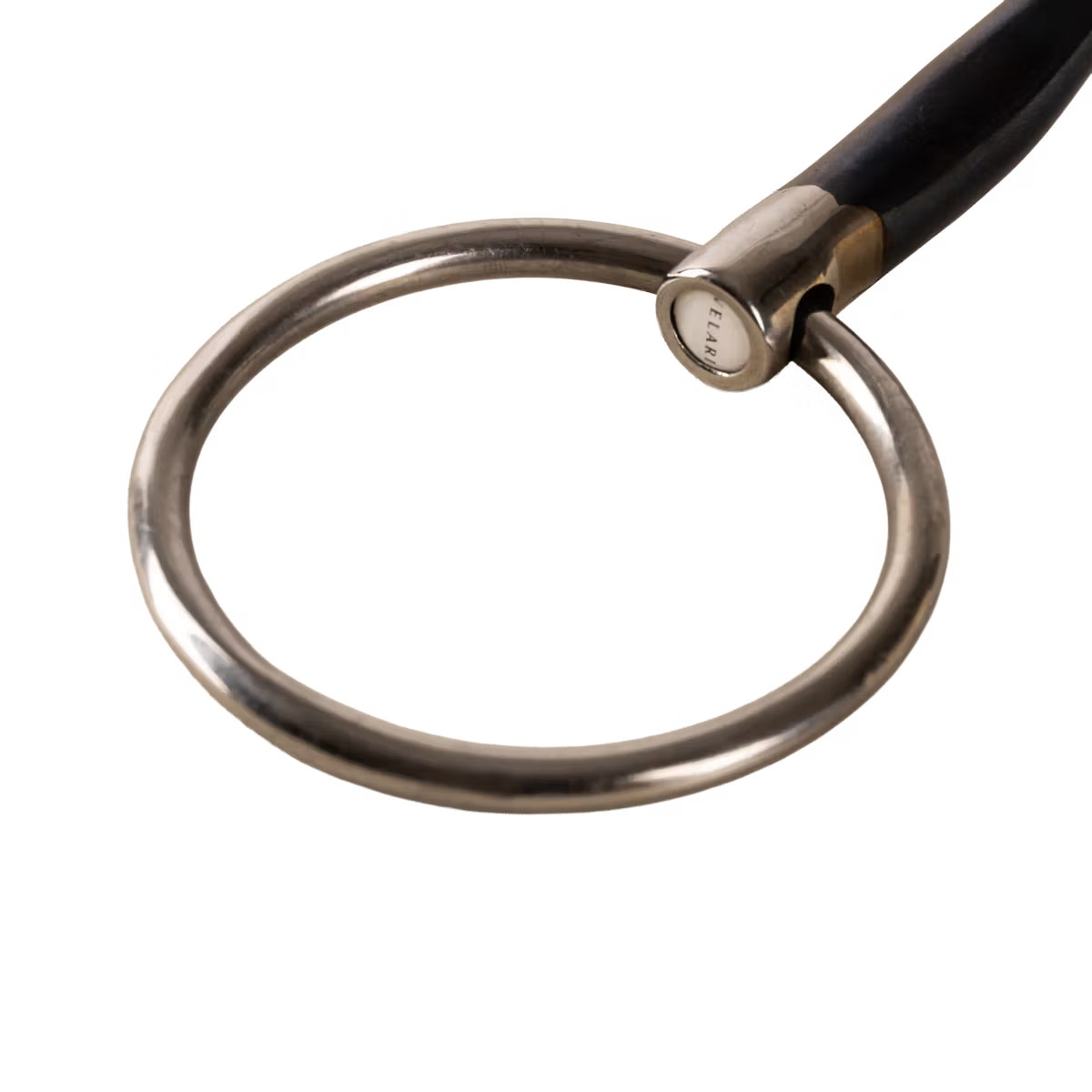 Velari  - Mors à anneaux simple brisure en fer doux 14mm