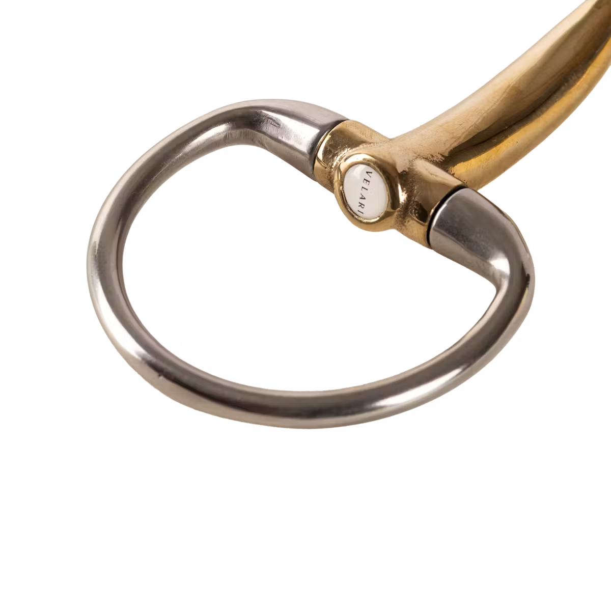 Velari  - Mors à olive simple brisure en cuivre doux 16mm