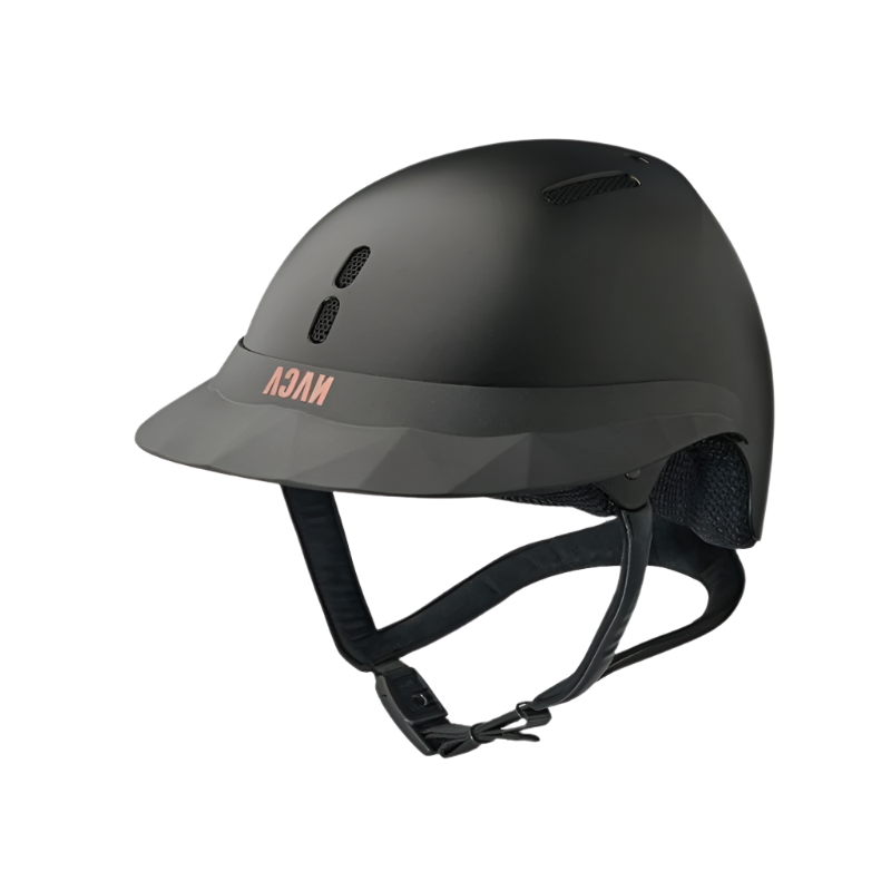 NACA - Casque d'équitation Gravity S visière polo mat noir | - Ohlala
