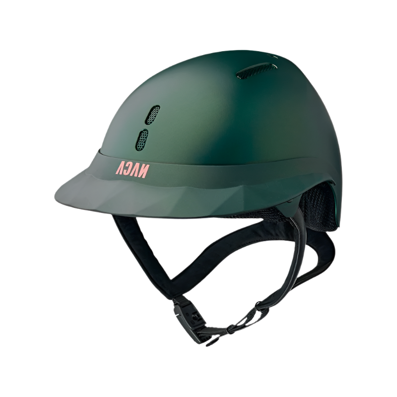 NACA - Casque d'équitation Gravity S visière polo mat vert