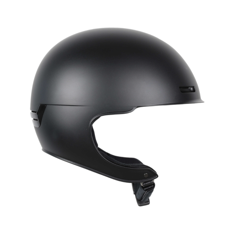 NACA - Matte black Comète XP riding helmet without visor 