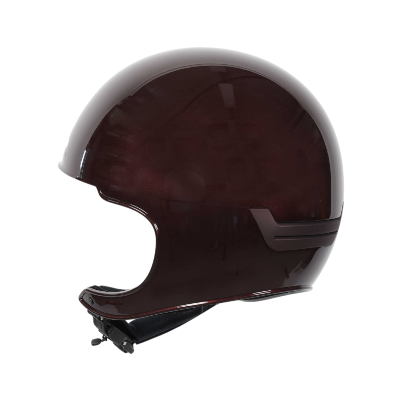 NACA - Comet XP glossy prune riding helmet without visor 
