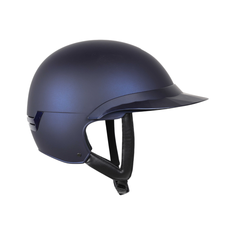 NACA - Casque d'équitation visière polo Comète S bleu mat