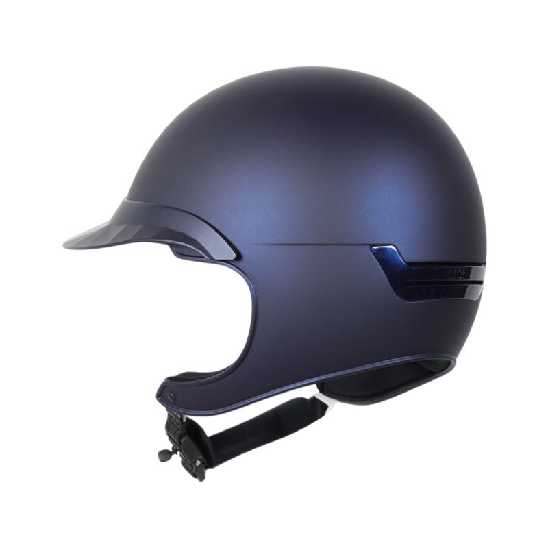NACA - Reithelm Visier Polo Comète XP blau matt 