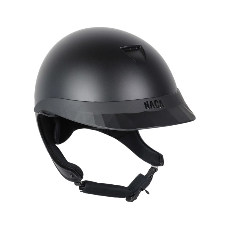 NACA - Reithelm mit Standardvisier Comète XP schwarz matt 