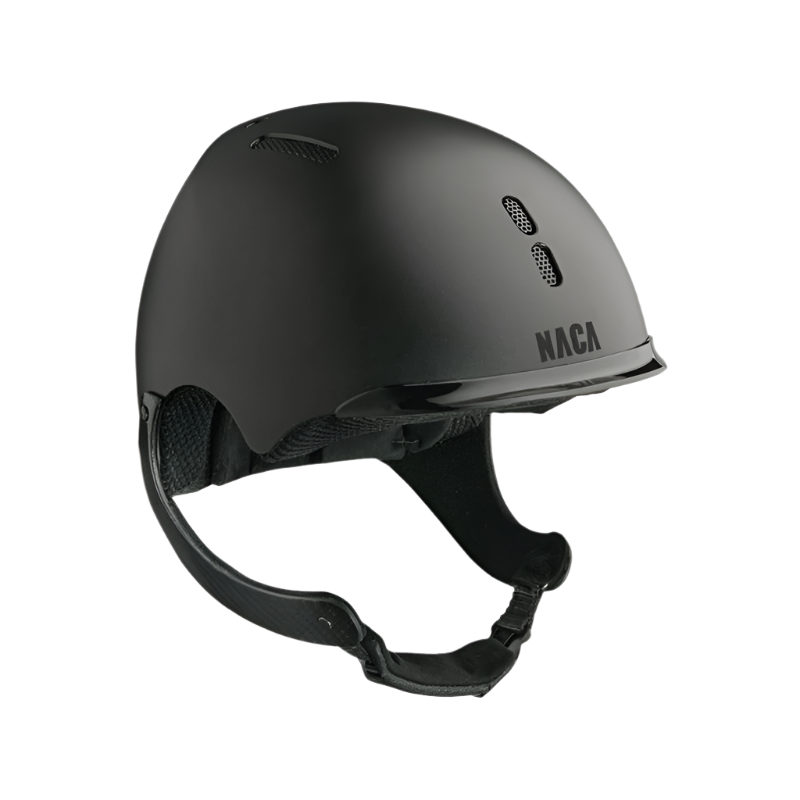 NACA - Casque d'équitation Gravity XP sans visière matt noir onyx