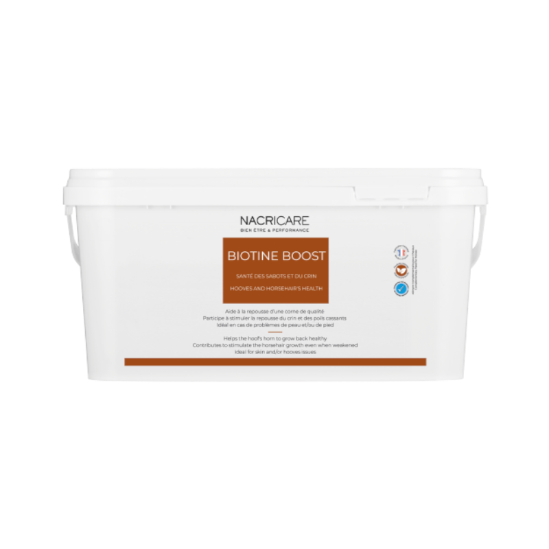 Nacricare - Biotin Boost dietary supplement for the quality of horns, manes, and fur 
