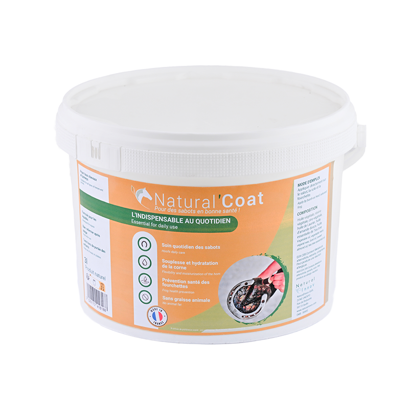 Natural' Innov - Onguent pour sabots incolore Natural Coat 3 L | - Ohlala