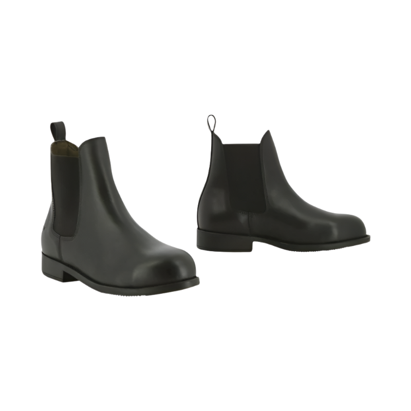 Norton - Smooth black safety boots