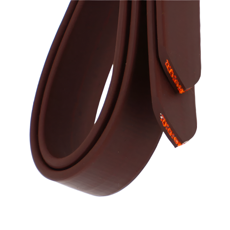 Norton - Club stirrup leathers "rexine evol "brown/orange"