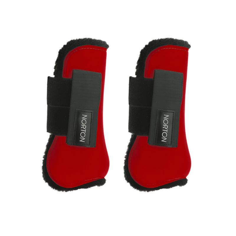 Norton - Red sheep horse gaiters