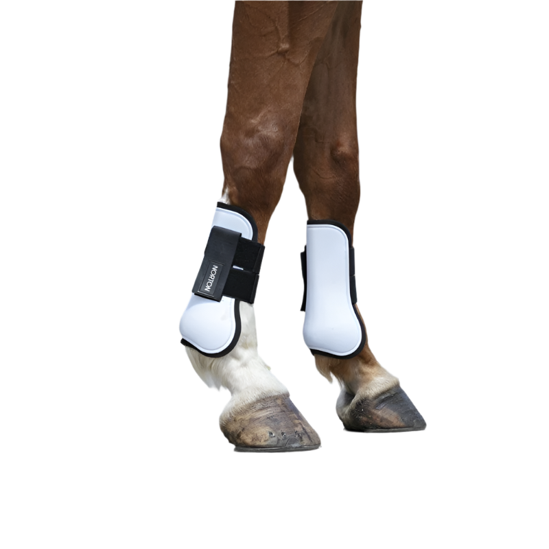 Norton - White comfort horse gaiters