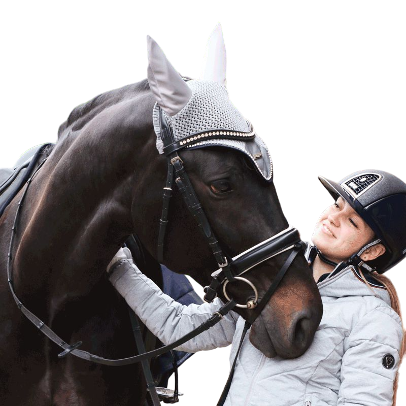 Equestrian Stockholm - Crystal Gray Horse Cap