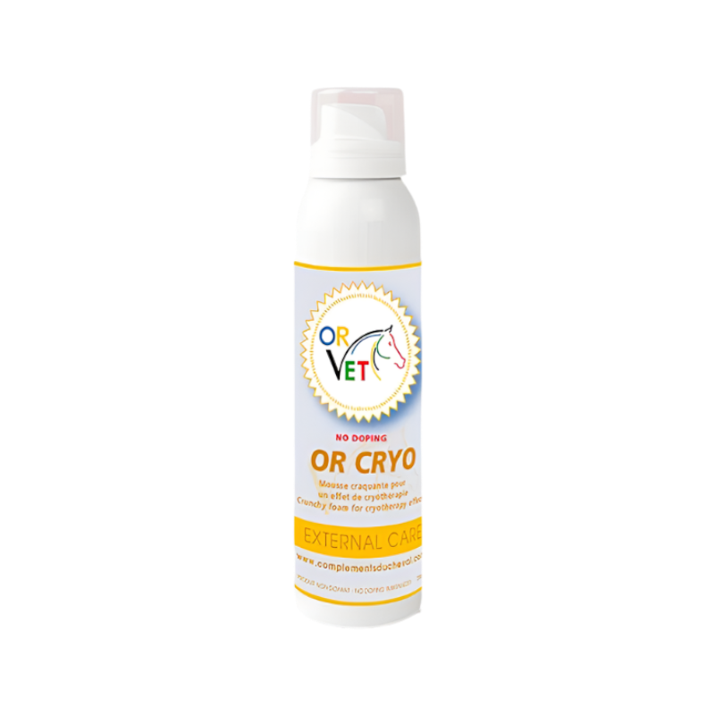 OR VET - Mousse craquante effet de cryothérapie Cryo