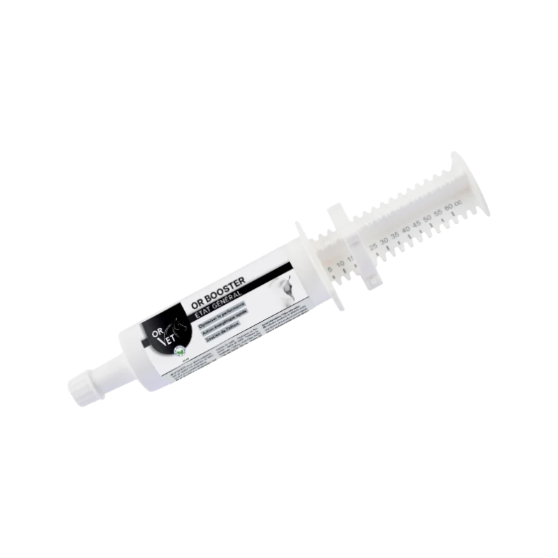 OR VET - Complément alimentaire pour chevaux Booster 60ml