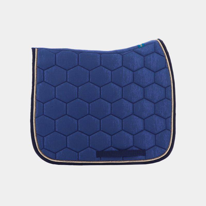 Oxxer - Tapis de dressage Mamma Mia marine/ marine | - Ohlala