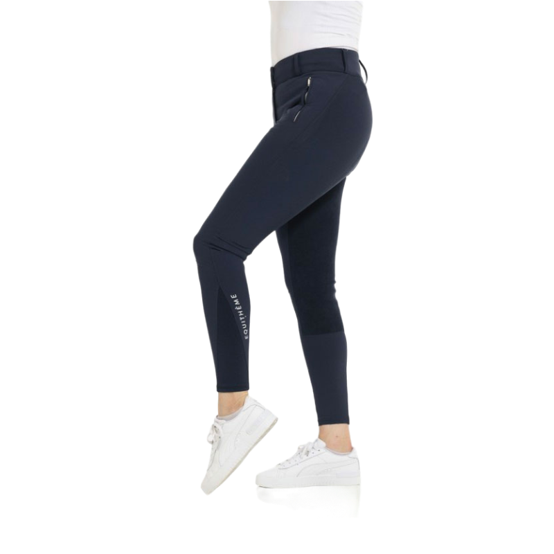 Equithème - Pantalon d'équitation femme Nicole marine | - Ohlala