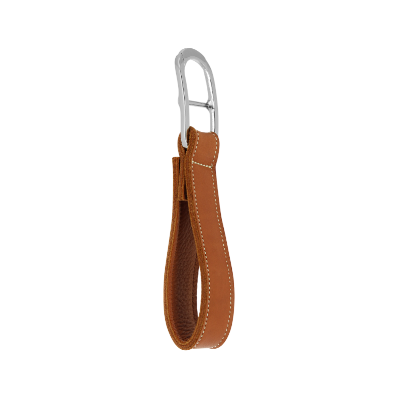 Pénélope - Cognac scarf holder 