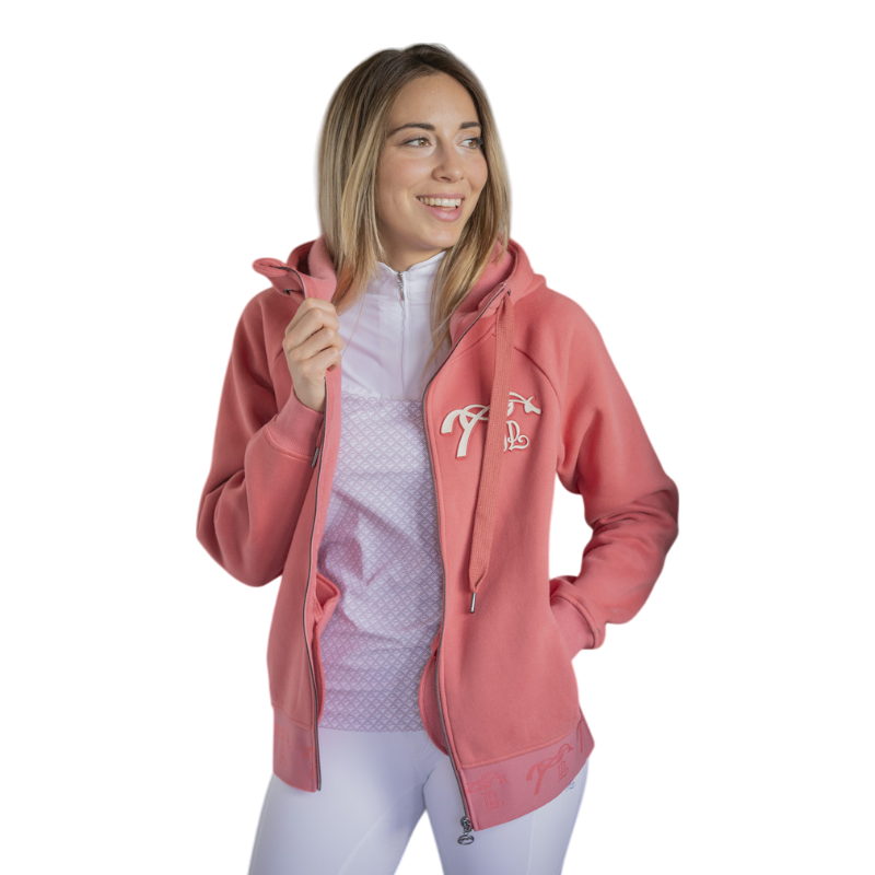Pénélope - Damen Sweat Meiwenty Pfirsich 