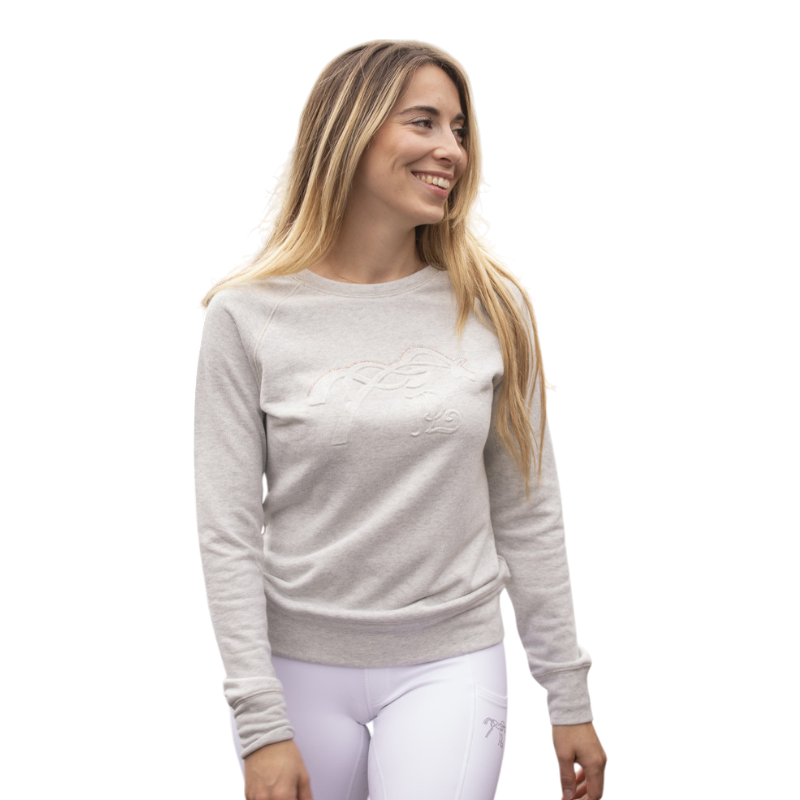 Pénélope - Damen Sweatshirt Ully grau 