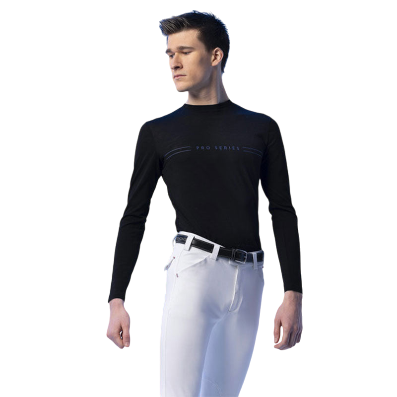 Pro Series - Canter men's long-sleeved t-shirt black