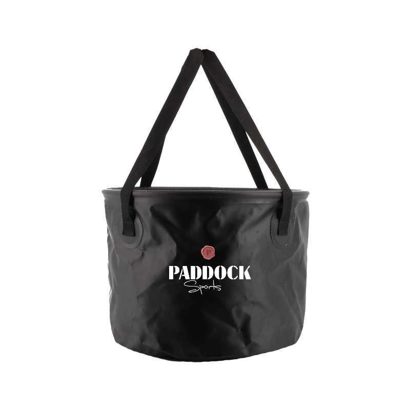Paddock Sports - Schwarzer Falt-Eimer 