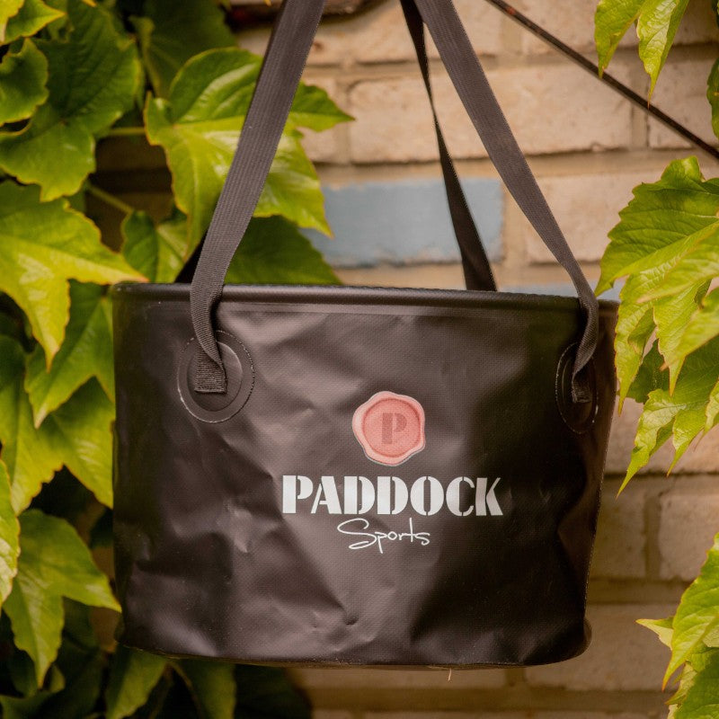 Paddock Sports - Schwarzer Falt-Eimer 