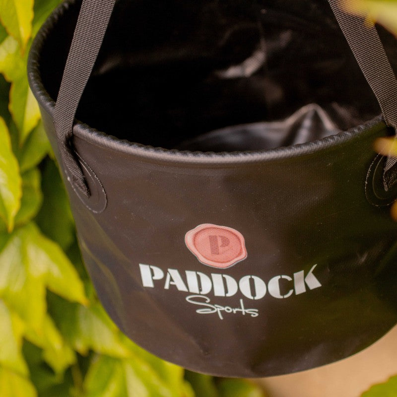 Paddock Sports - Black folding bucket 