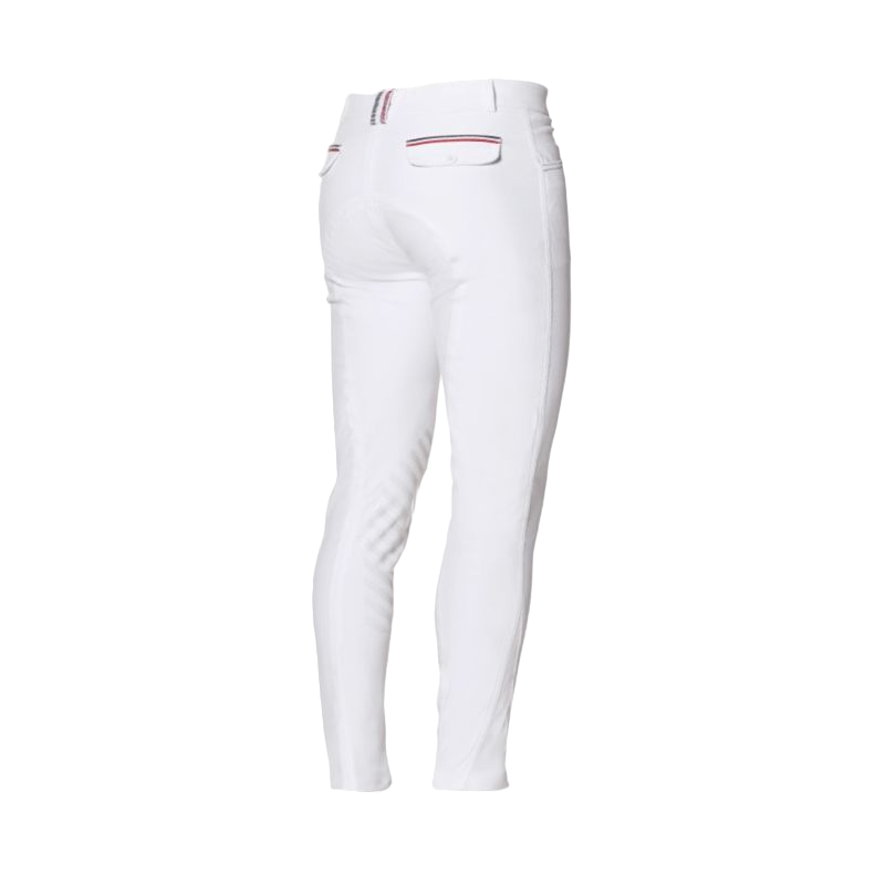 Flags &amp; Cup - Saint Malo men's riding pants white 