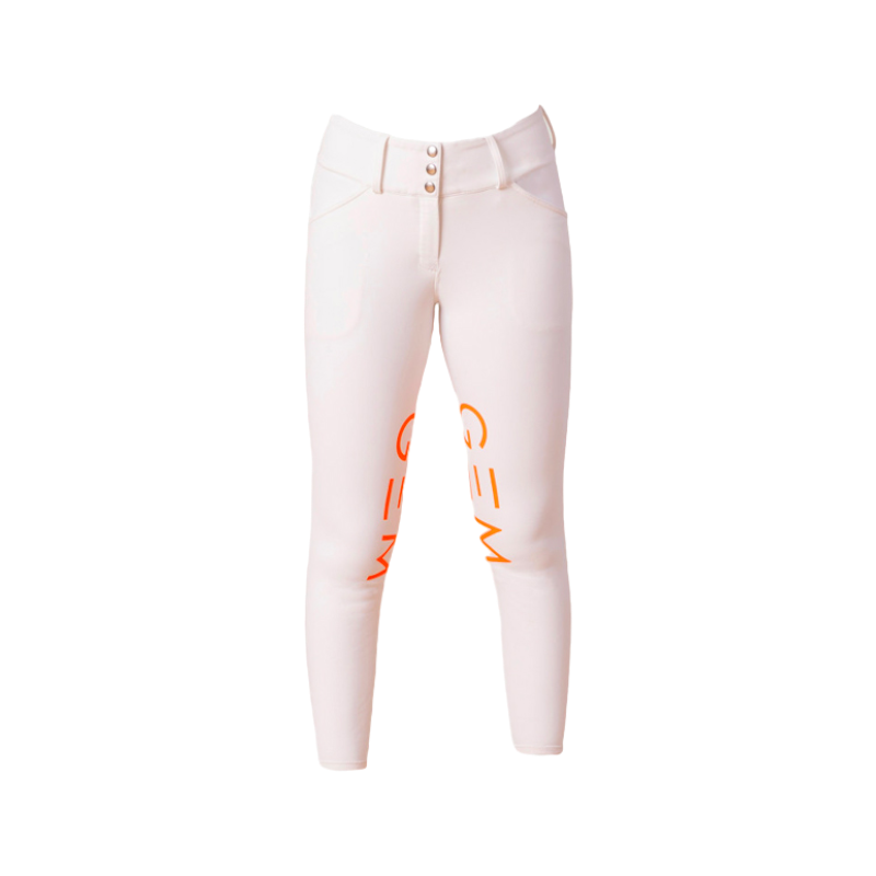 GEM - Pantalon d'équitation femme Max blanc