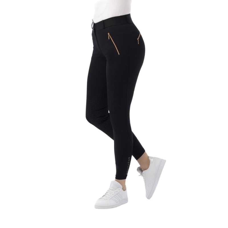 Equithème - Pantalon d'équitation femme Kenya noir | - Ohlala