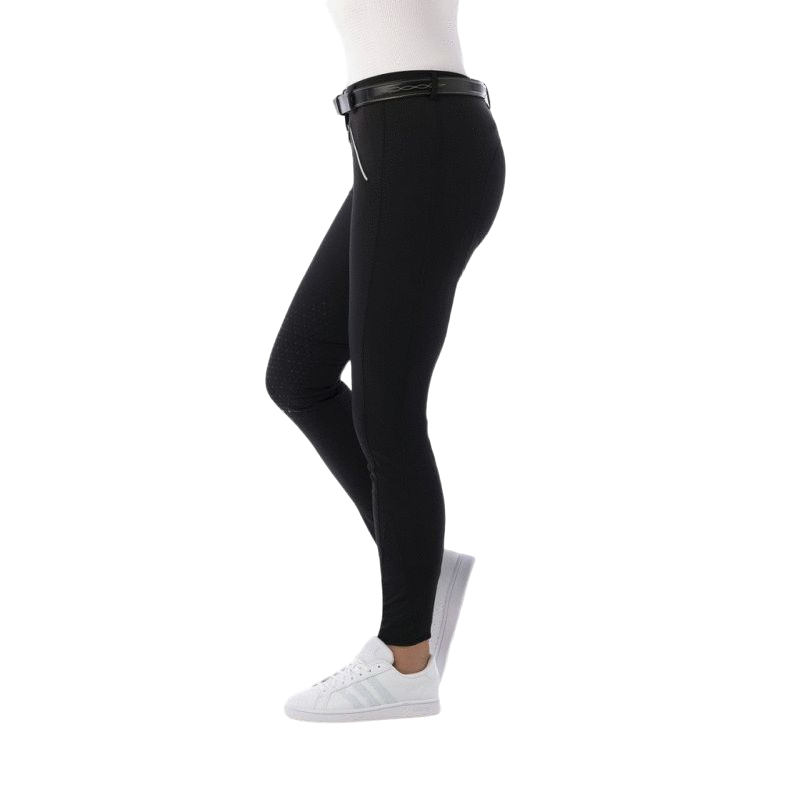 Equithème - Pantalon d'équitation femme Lotty noir | - Ohlala