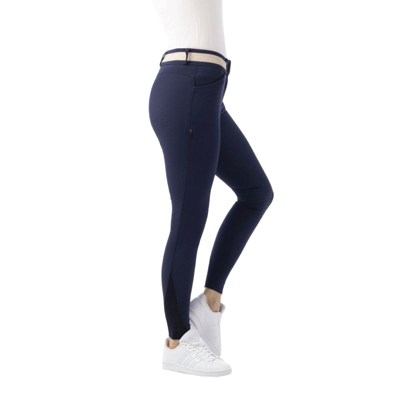 Equithème - Pantalon d'équitation femme Lucy marine | - Ohlala