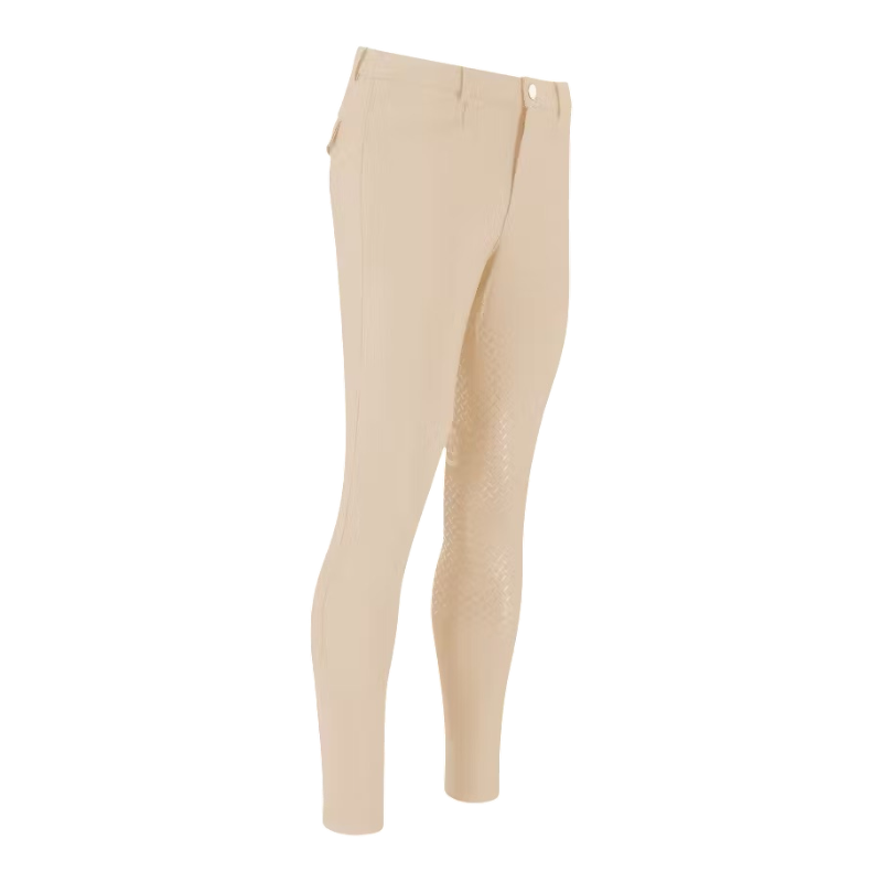 Kentucky Horsewear - Heren rijbroek Mexico beige full grip 