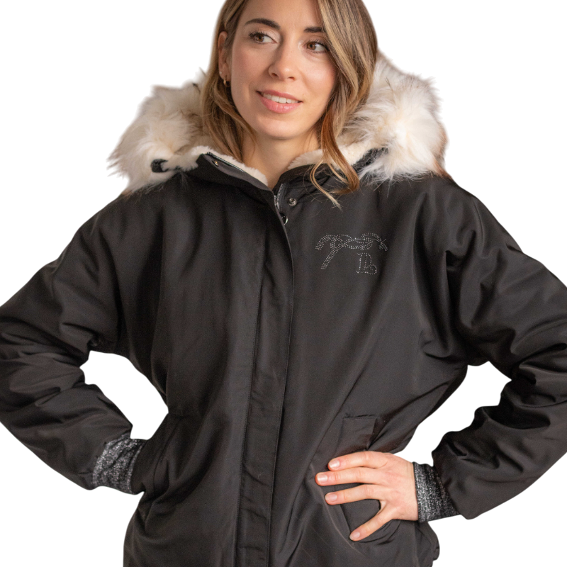 Pénélope - Blouson femme Aiko noir