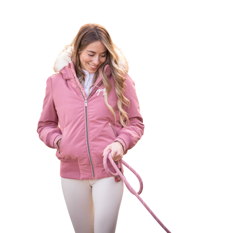 Pénélope - Blouson femme Step vieux rose