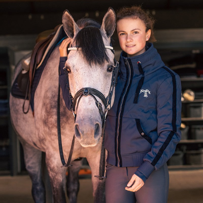 Pénélope Store – Marineblaue Damenjacke von Luka