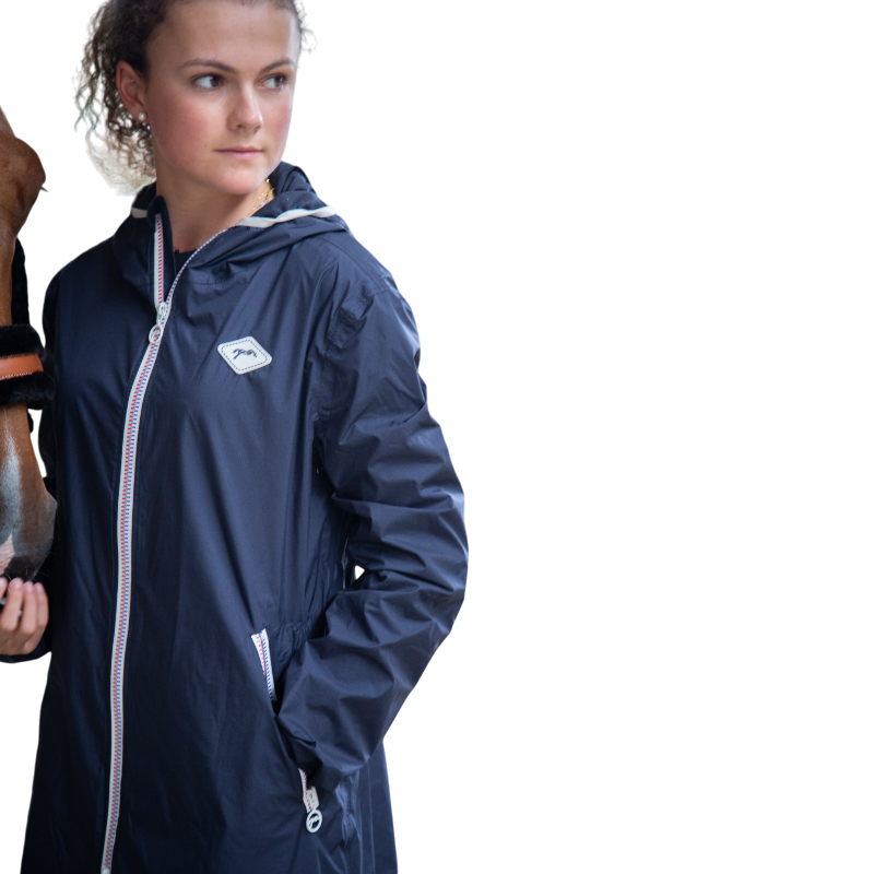 Pénélope Store – Marineblaue wasserdichte Jacke von Rainday