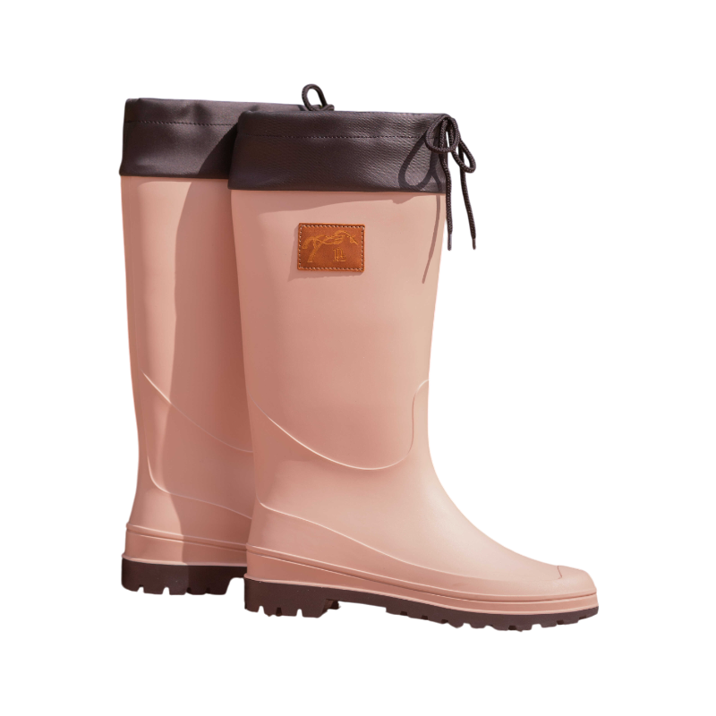 Pénélope - Bottes de pluie femme Jessica rose poudré