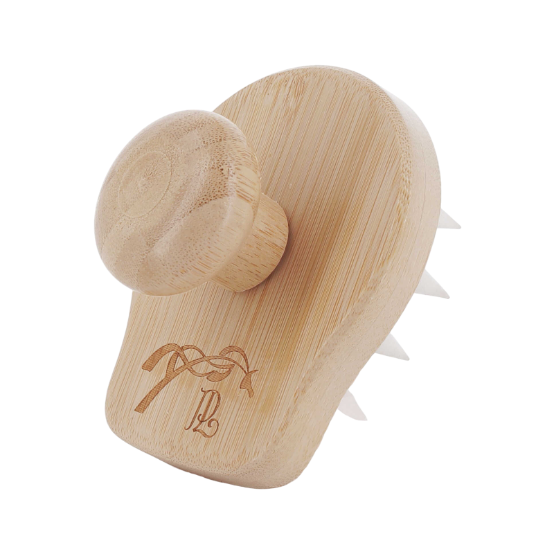 Pénélope - Brosse massante bois/ blanc