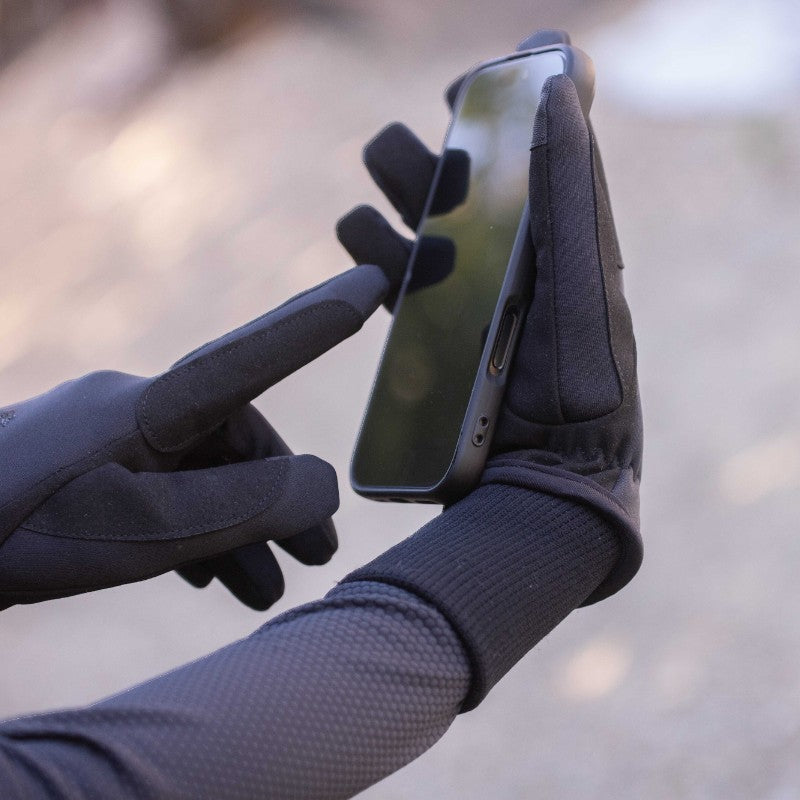 Pénélope - Gants d'équitation Wintertech noir