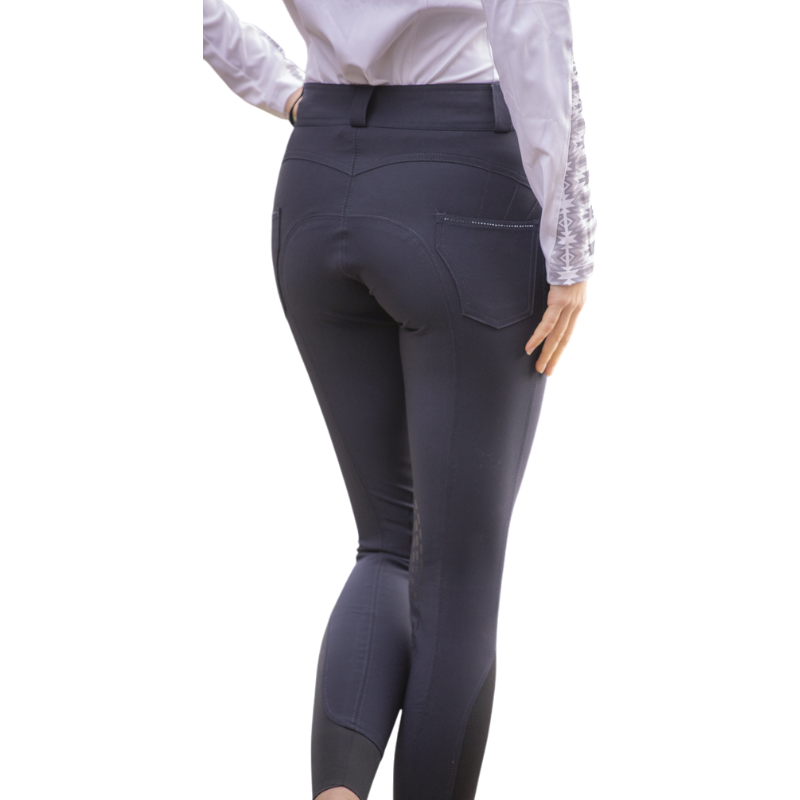 Pénélope - Women's Fun Stone Navy Riding Pants 