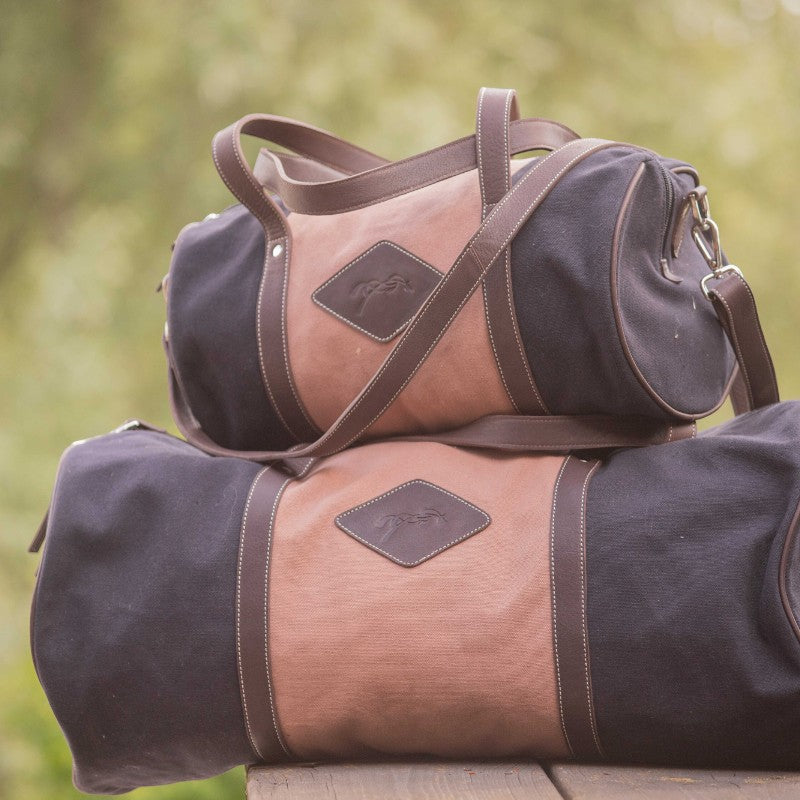 Pénélope - Sac Canvas Bowl rose/ noir