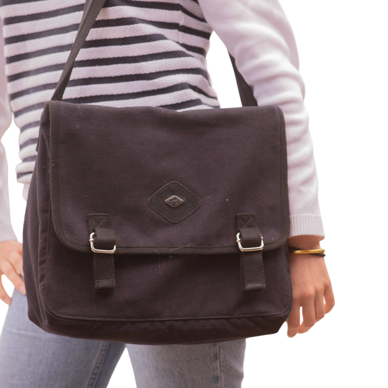 Pénélope - Sac Canvas US noir