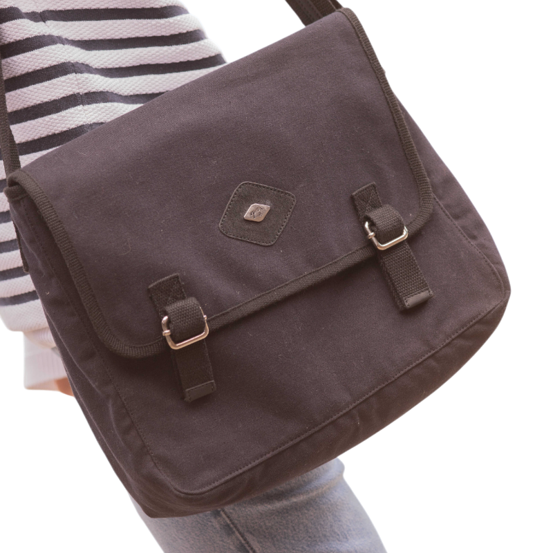 Pénélope - Sac Canvas US noir