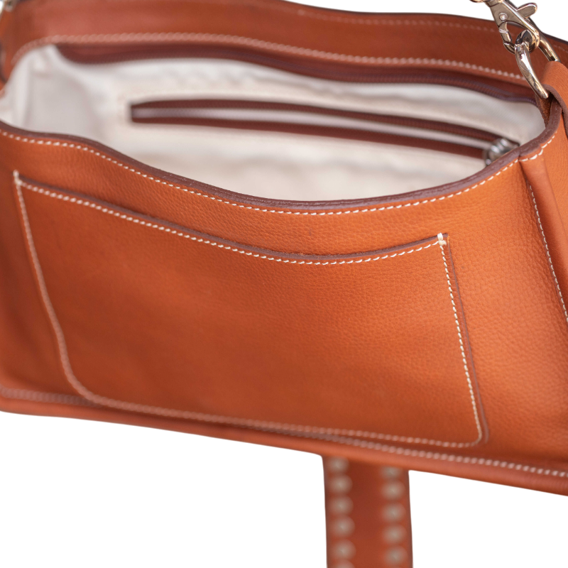 Pénélope - Sac à main Cavalia cognac