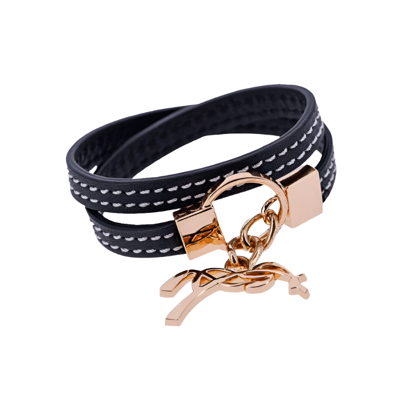 Pénélope Store - Black Signature Bracelet